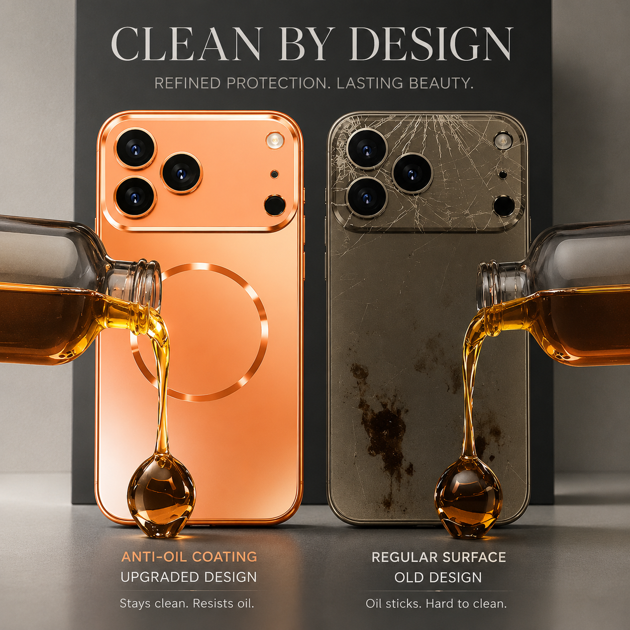 Premium iPhone Case MagSafe Compatible AG Matte Acrylic Protective Cover Magnetic Wireless Charging Camera Lens Protection Slim Hard Back Full Coverage