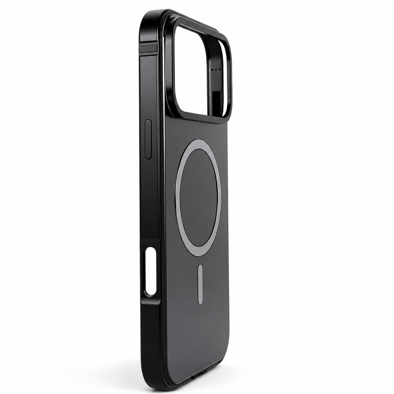Premium iPhone Case MagSafe Compatible Aluminum Alloy Frame Metal Protective Cover Shockproof Camera Lens Protection Anti Drop Slim Wireless Charging