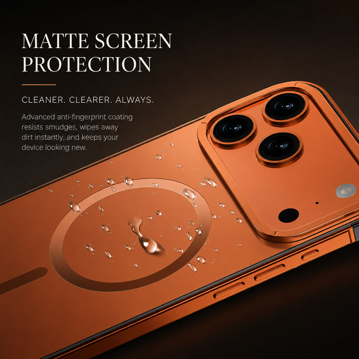 Premium iPhone Case MagSafe Compatible Aluminum Alloy Matte Cover Shockproof Hard Back Magnetic Glass Camera Protection Slim Lightweight Full Coverage