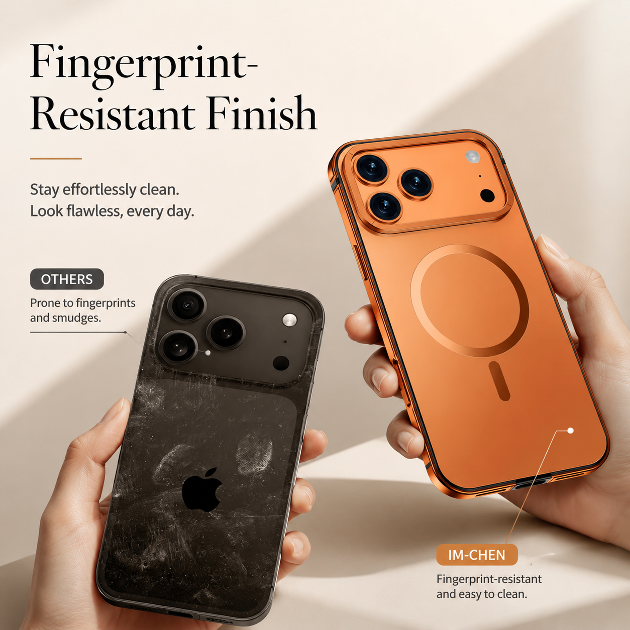 Premium iPhone Case MagSafe Compatible Aluminum Alloy Matte Hard Back Cover Shockproof Magnetic Glass Camera Protection Anti Fingerprint Slim Lightweight Protective Case