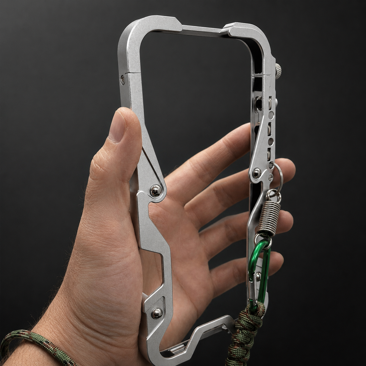Premium iPhone Case MagSafe Compatible Aluminum Armor Bumper Rugged Protective Cover Shockproof Metal Frame Heavy Duty Slim Industrial Design