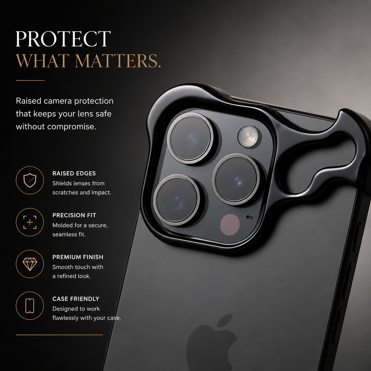 Premium iPhone Case MagSafe Compatible Aluminum Bumper Ultra Thin Metal Frame Cover Shockproof Camera Lens Protection Slim Minimal Design Full Coverage