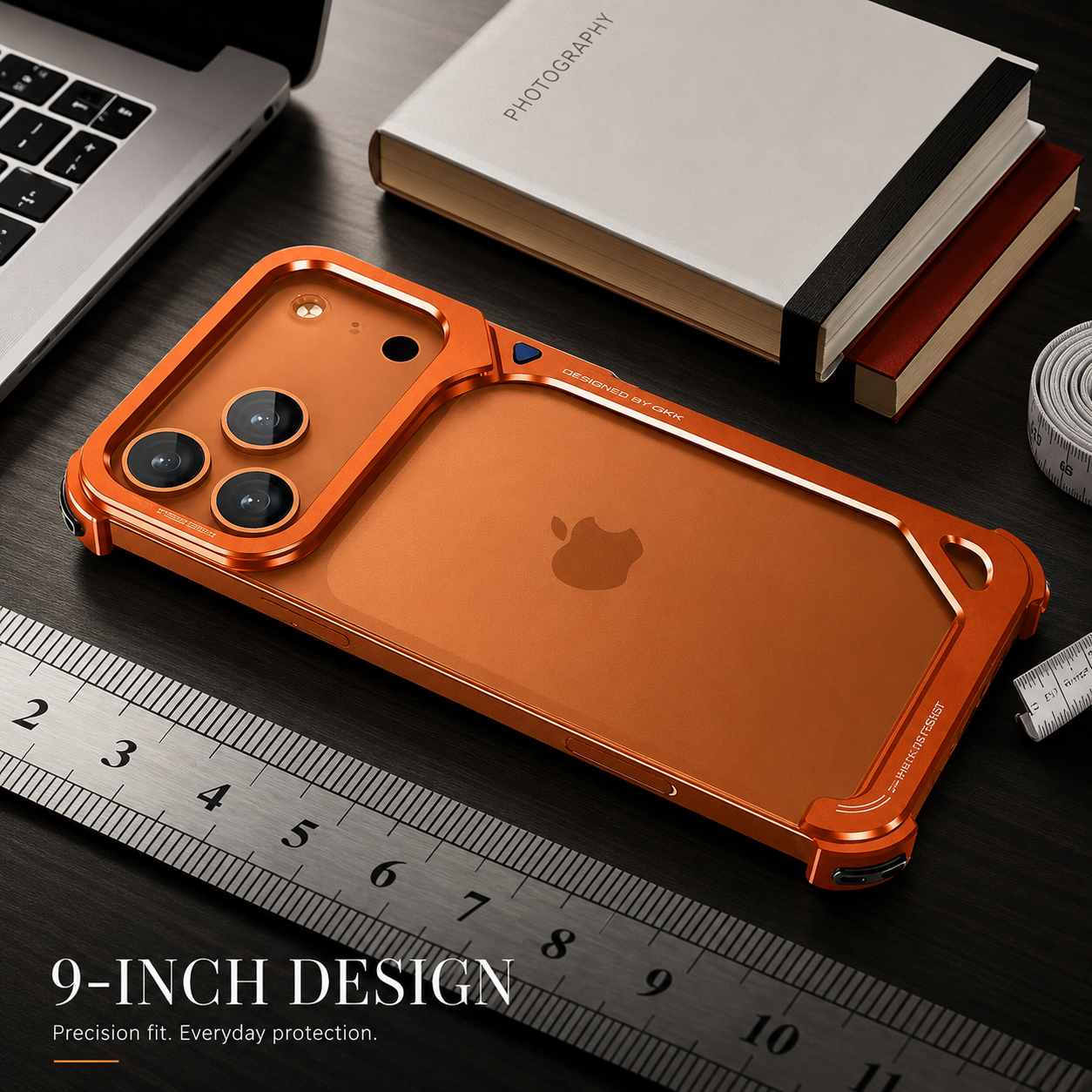 Premium iPhone Case MagSafe Compatible Aluminum Frame Bumper Protective Cover Metal Camera Lens Protection Shockproof Lightweight Non Slip Open Back Design