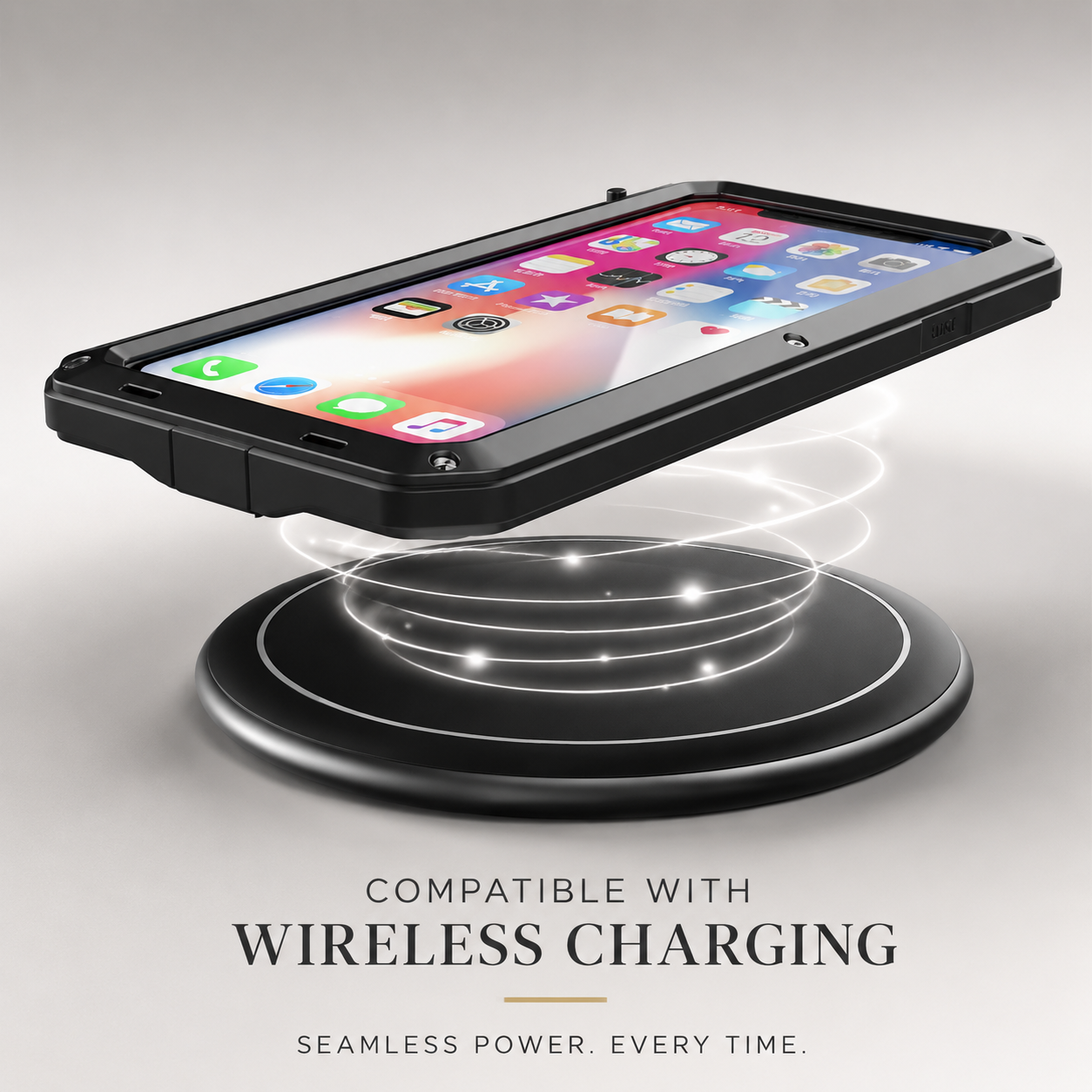 Premium iPhone Case MagSafe Compatible Aluminum Full Body Cover Waterproof Metal Frame Tempered Glass Shockproof Protective Camera Lens Guard Design