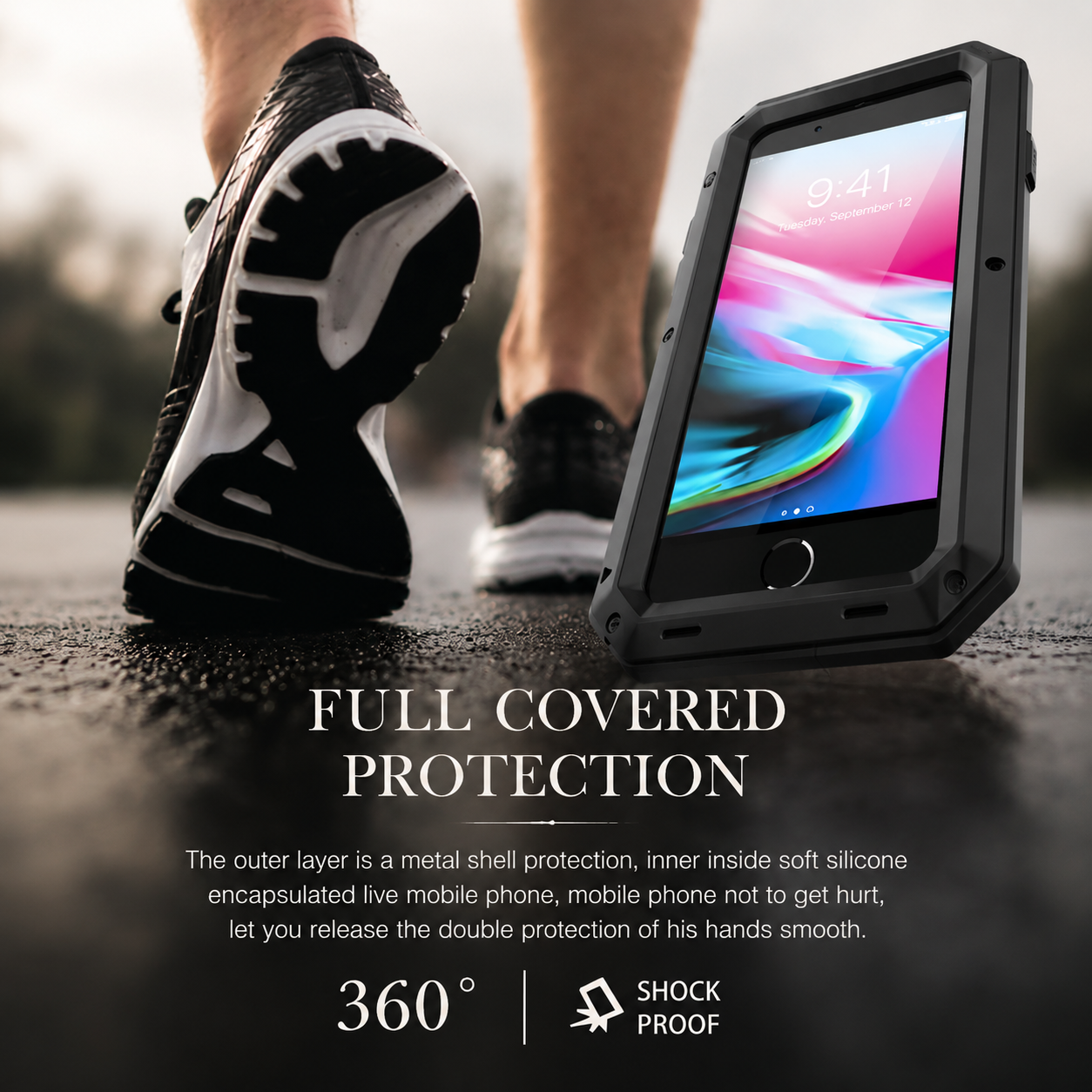 Premium iPhone Case MagSafe Compatible Aluminum Full Body Cover Waterproof Metal Frame Tempered Glass Shockproof Protective Camera Lens Guard Design