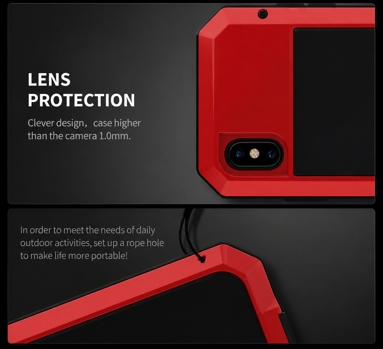 Premium iPhone Case MagSafe Compatible Aluminum Full Body Cover Waterproof Metal Frame Tempered Glass Shockproof Protective Camera Lens Guard Design
