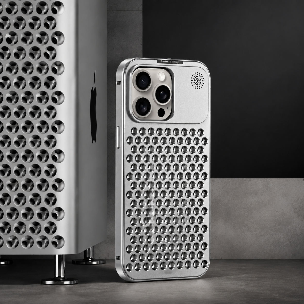Premium iPhone Case MagSafe Compatible Aluminum Metal Frame Heat Dissipation Magnetic Cover Shockproof Protective Camera Lens Guard Slim Full Coverage