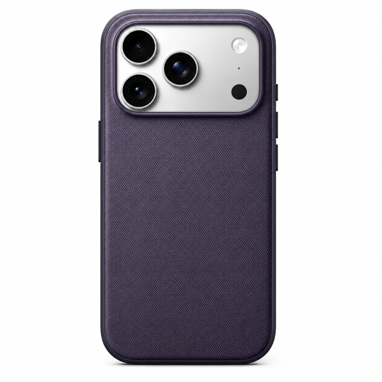 Premium iPhone Case MagSafe Compatible Business Cover Polyester Fiber Shockproof Wireless Charging Full Coverage Anti Scratch Slim Professional Design