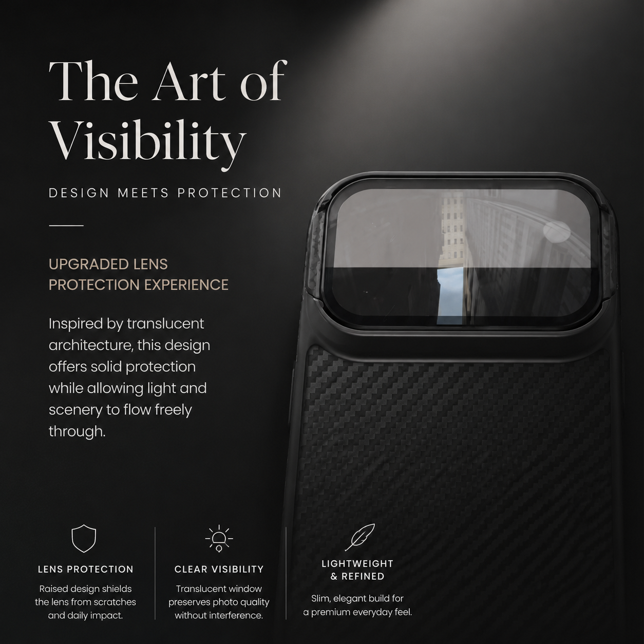 Premium iPhone Case MagSafe Compatible CamShield Cover Foldable Lens Stand Shockproof Textured PC Non Slip Camera Protection Half Wrapped Design