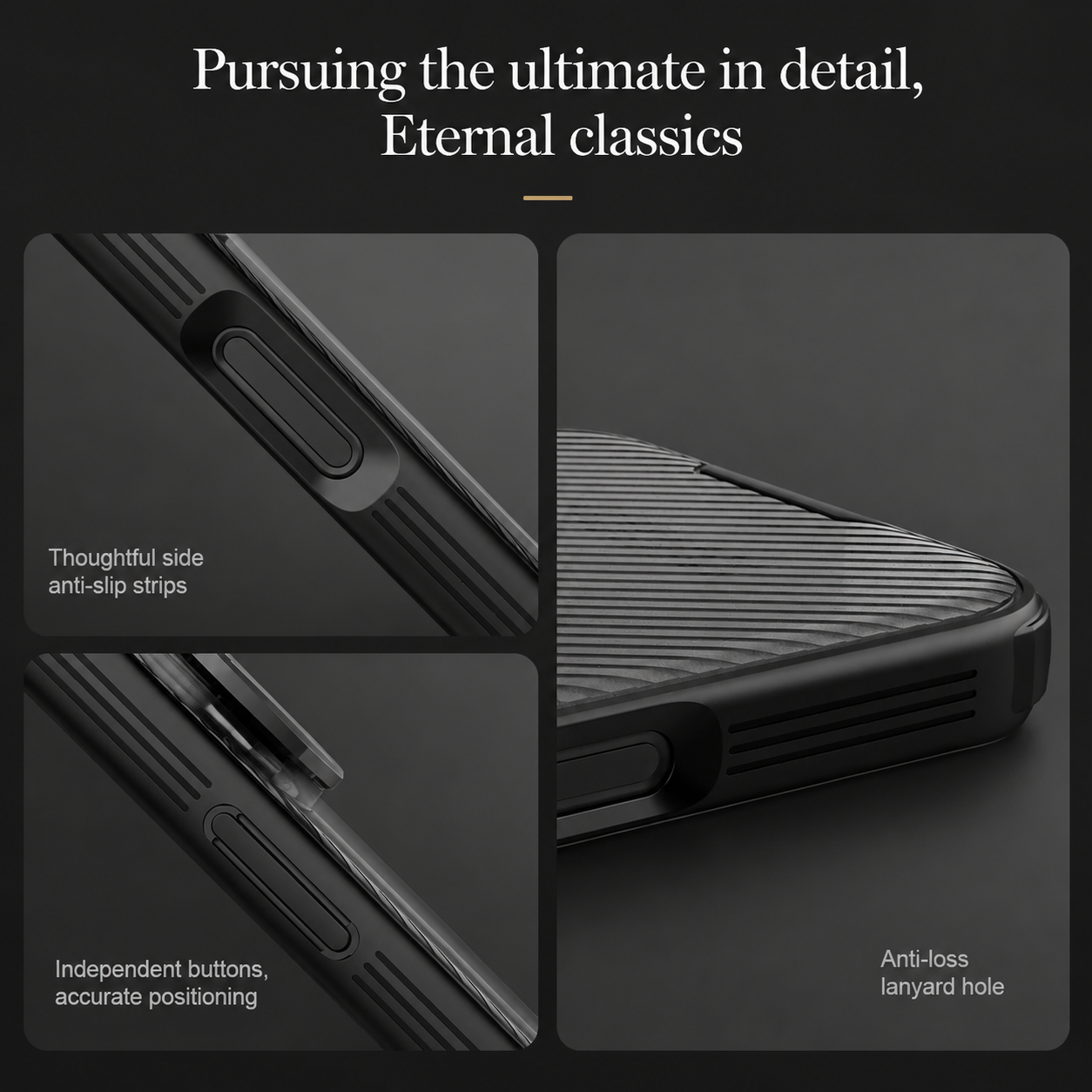 Premium iPhone Case MagSafe Compatible CamShield Cover Foldable Lens Stand Shockproof Textured PC Non Slip Camera Protection Half Wrapped Design