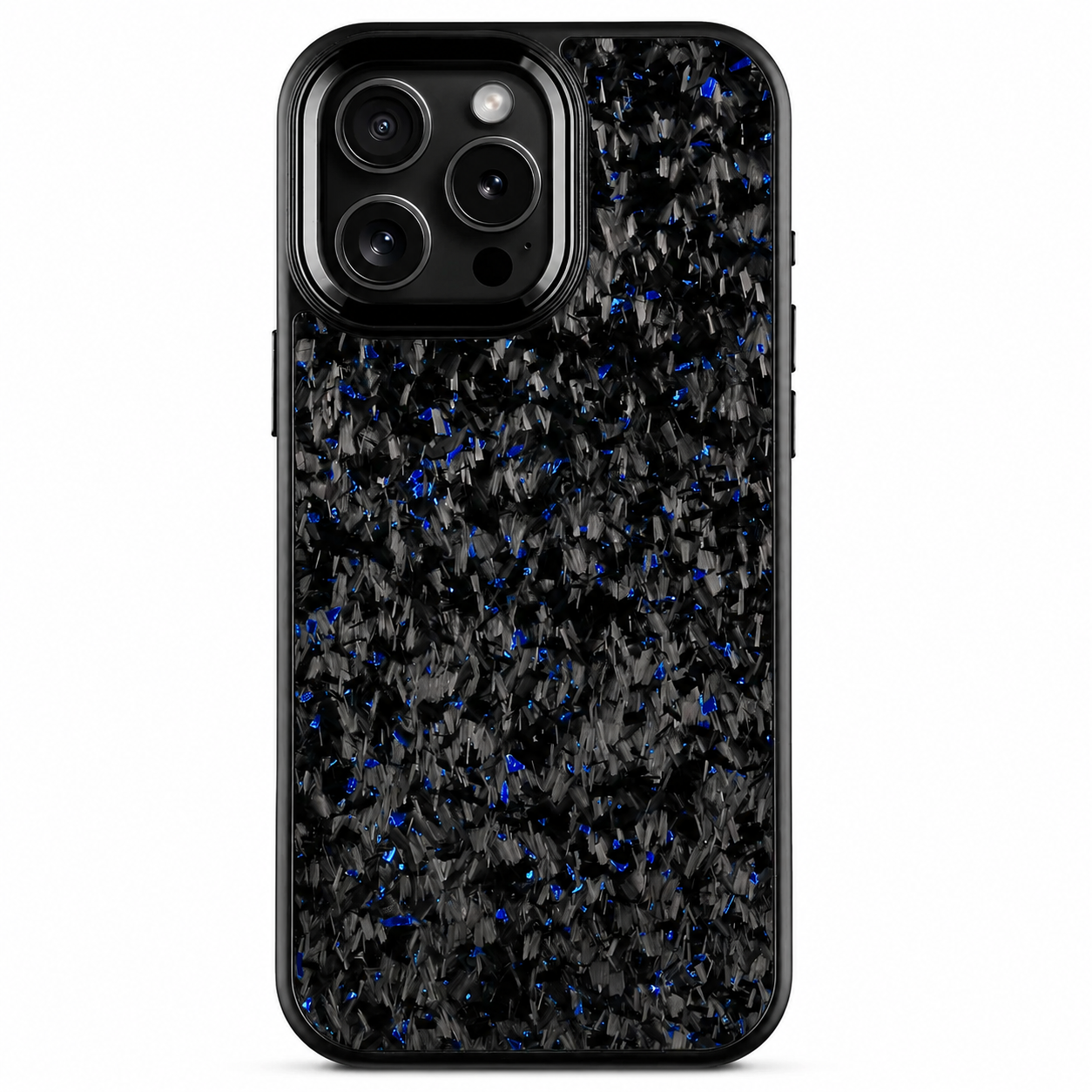 Premium iPhone Case MagSafe Compatible Carbon Fiber Cover Dual Layer Shockproof Metal Lens Guard Anti Scratch Lightweight Full Coverage Design