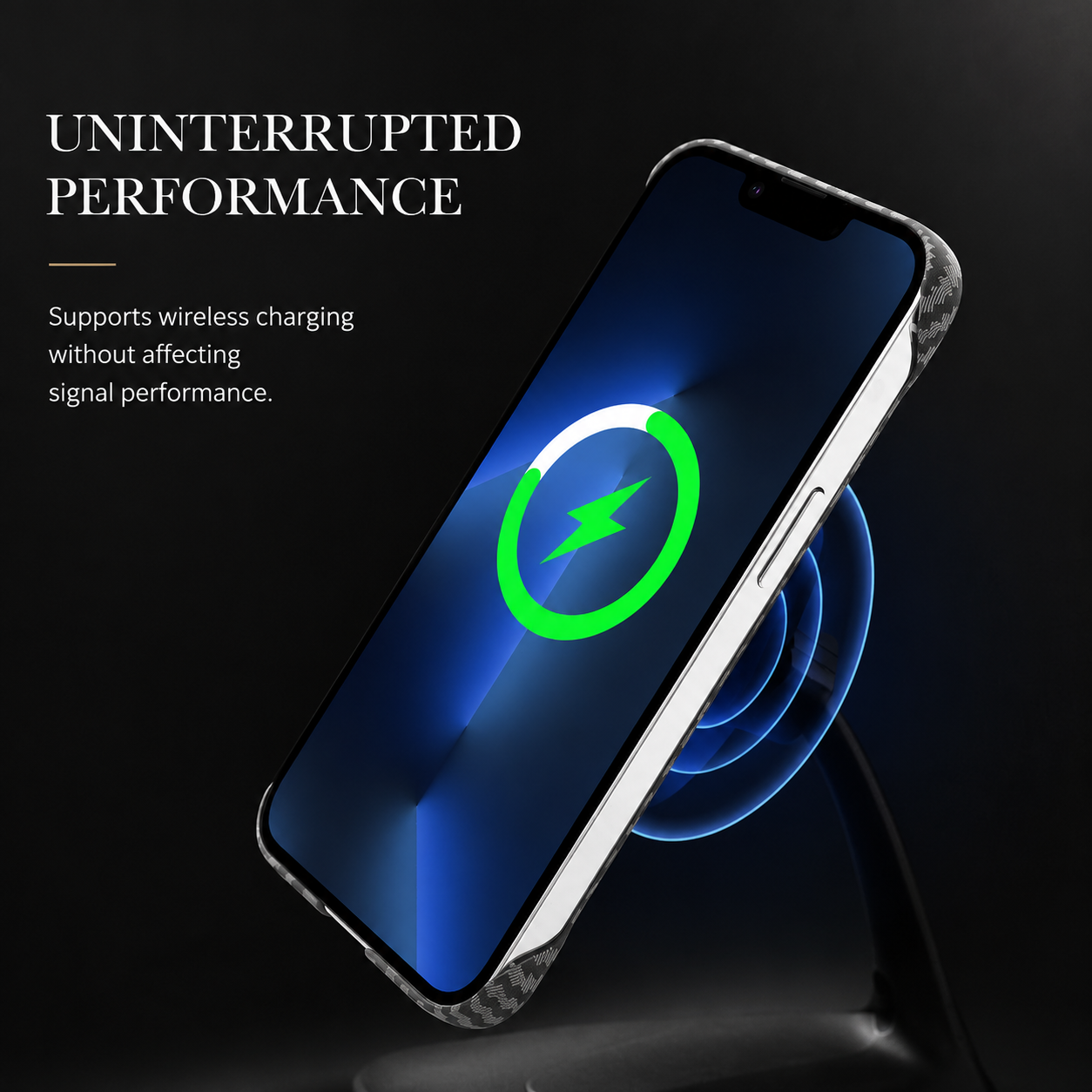 Premium iPhone Case MagSafe Compatible Carbon Fiber Magnetic Slim Cover Shockproof Lightweight Camera Lens Protection Protective Minimal Design