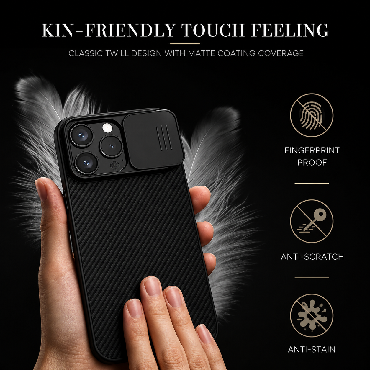 Premium iPhone Case MagSafe Compatible Carbon Fiber Texture Silicone Cover Ultra Thin Shockproof Protective Camera Lens Guard Slim Full Coverage Design