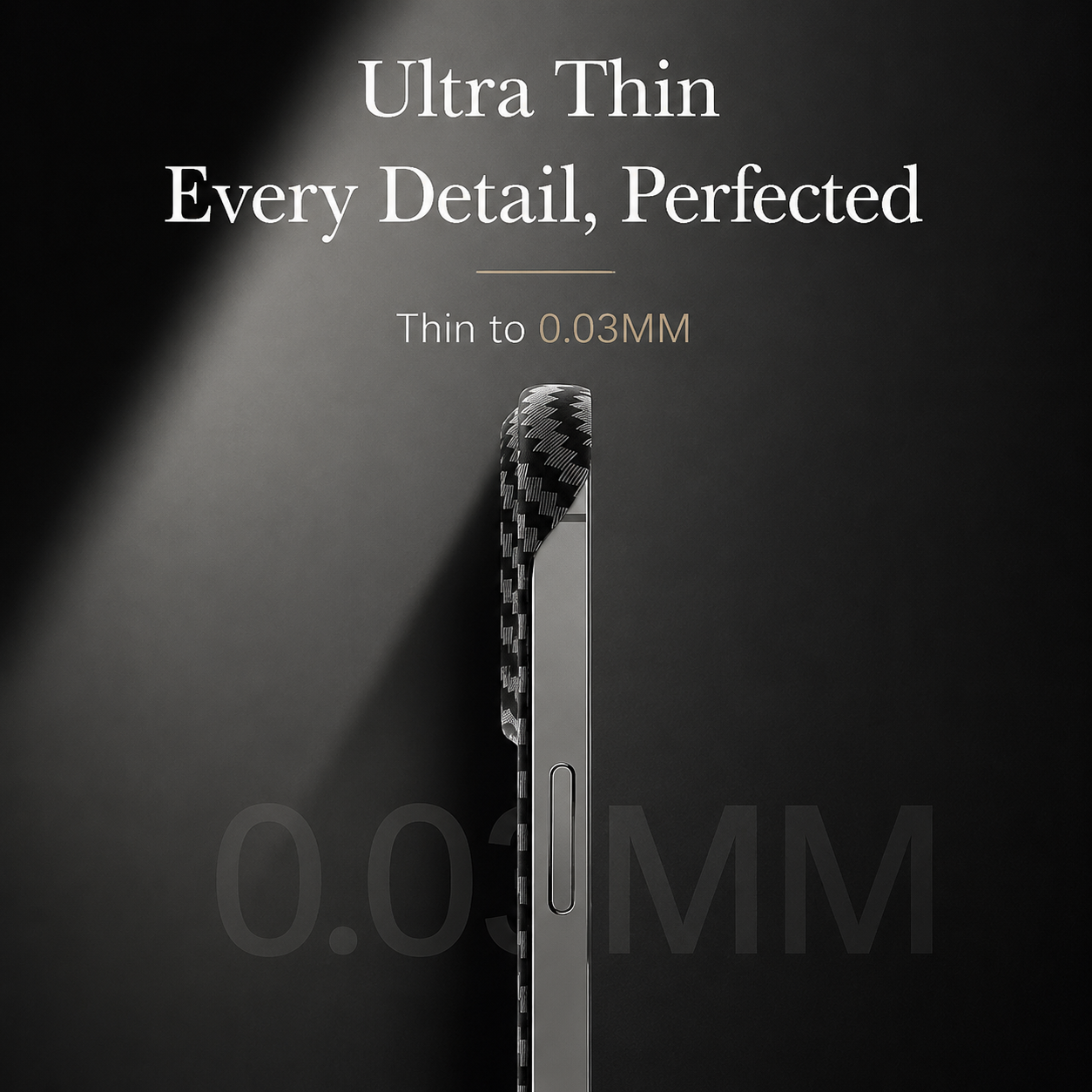 Premium iPhone Case MagSafe Compatible Carbon Fiber Texture Slim Cover Ultra Thin Shockproof Camera Lens Protection Lightweight Protective Design
