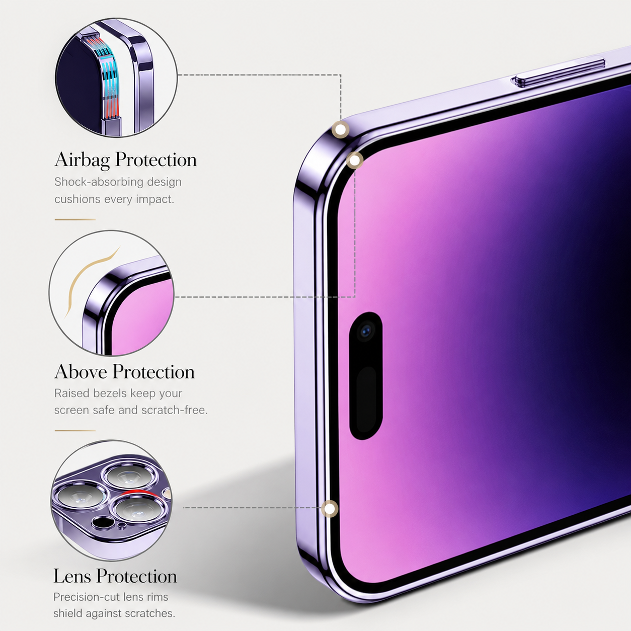 Premium iPhone Case MagSafe Compatible Clear Glitter Silicone Cover Magnetic Shockproof Protective Camera Lens Guard Slim Full Coverage Design