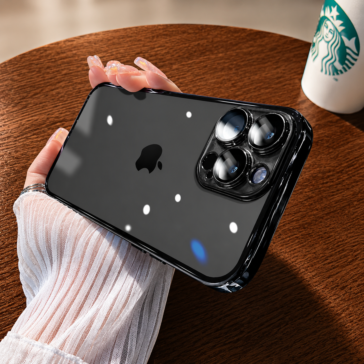 Premium iPhone Case MagSafe Compatible Clear Glitter Silicone Cover Magnetic Shockproof Protective Camera Lens Guard Slim Full Coverage Design