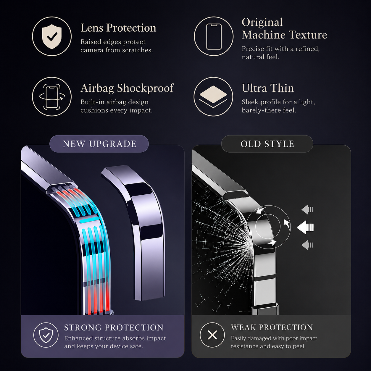 Premium iPhone Case MagSafe Compatible Clear Glitter Silicone Cover Magnetic Shockproof Protective Camera Lens Guard Slim Full Coverage Design