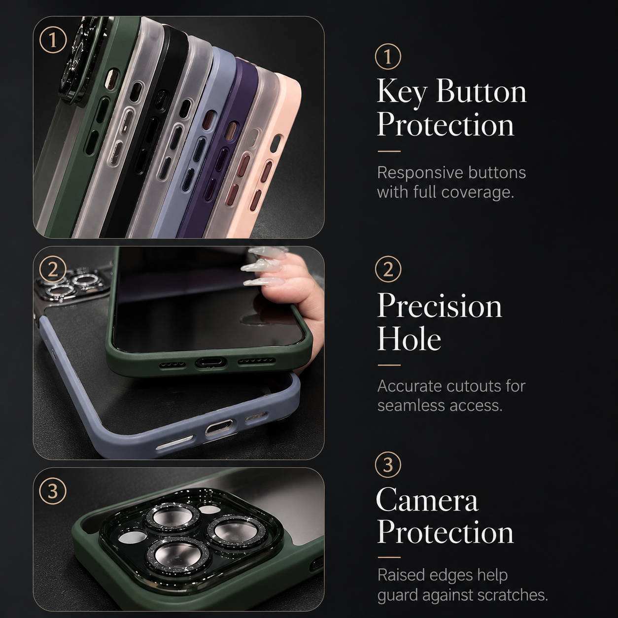 Premium iPhone Case MagSafe Compatible Clear Glitter Silicone Cover Magnetic Shockproof Protective Camera Lens Guard Slim Full Coverage Design