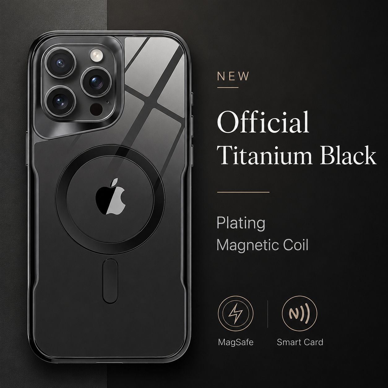 Premium iPhone Case MagSafe Compatible Clear Hybrid Cover Transparent HD Back Magnetic Shockproof Protective Camera Lens Guard Slim Full Coverage Design