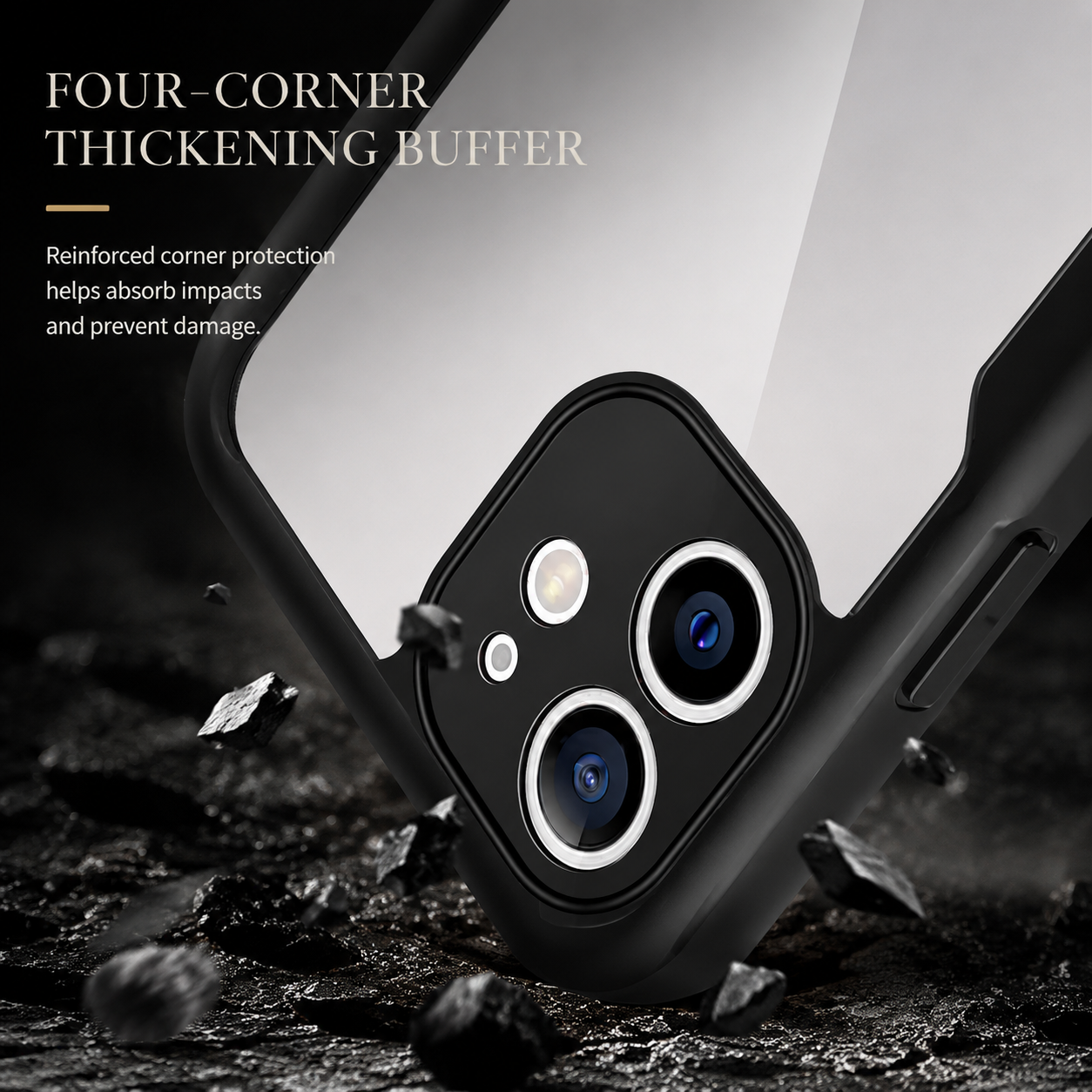 Premium iPhone Case MagSafe Compatible Clear Silicone Cover Transparent Shock Absorbing Magnetic Protective Camera Lens Guard Slim Full Coverage