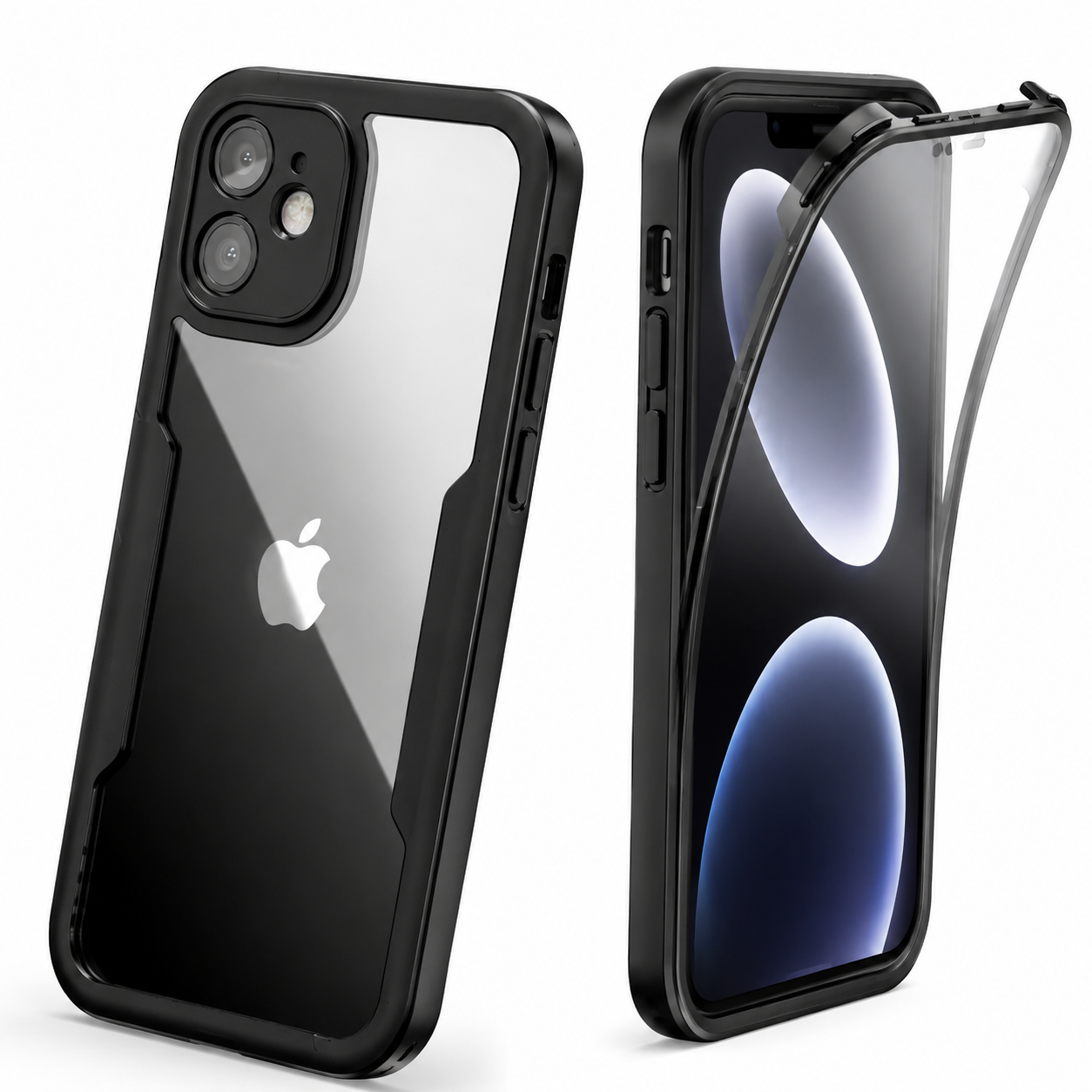 Premium iPhone Case MagSafe Compatible Clear Silicone Cover Transparent Shock Absorbing Magnetic Protective Camera Lens Guard Slim Full Coverage