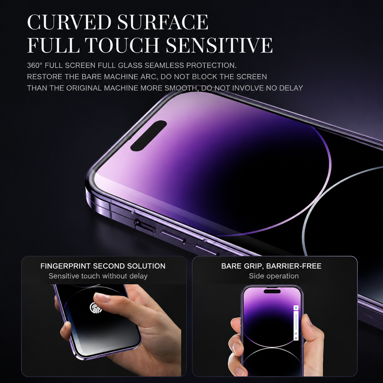 Premium iPhone Case MagSafe Compatible Double Sided Tempered Glass Magnetic Frame Shockproof Protective Cover Camera Lens Protection Full Coverage Slim Design