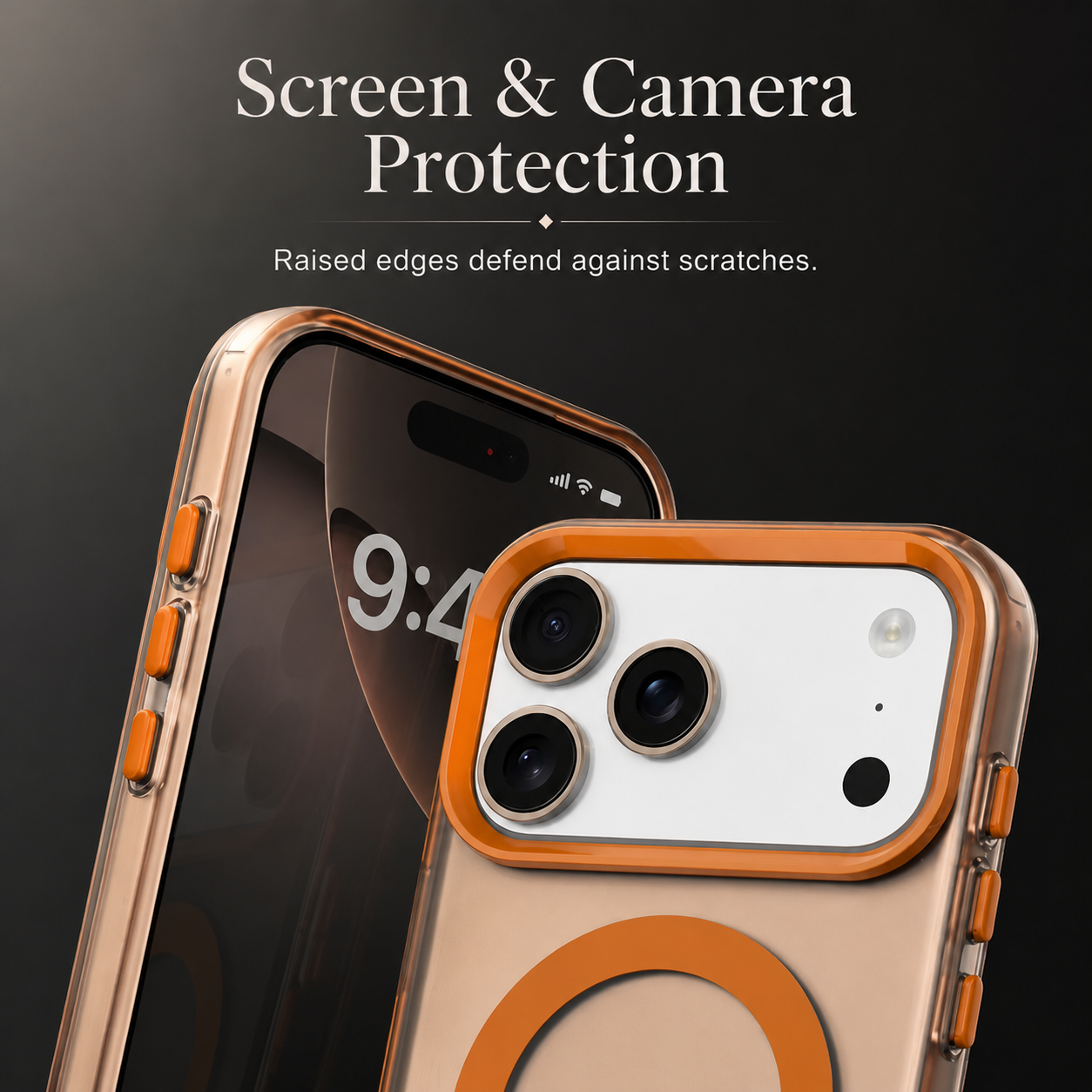 Premium iPhone Case MagSafe Compatible Frosted Clear Silicone Cover Magnetic Shockproof Anti Fingerprint Soft Touch Slim Lightweight Protective Design