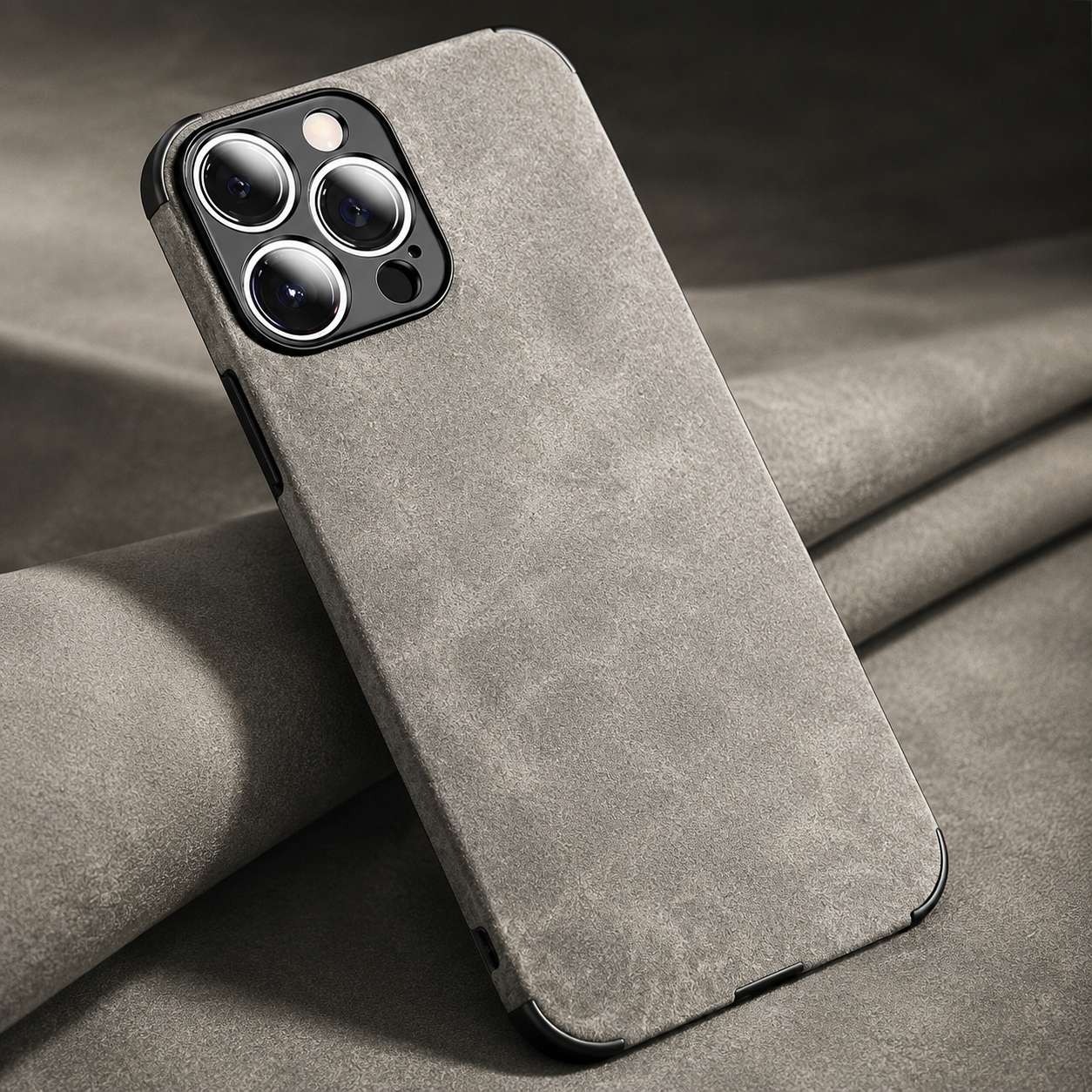 Premium iPhone Case MagSafe Compatible Genuine Leather Cover Magnetic Protective Camera Lens Guard Shock Absorbing Slim Full Coverage Design
