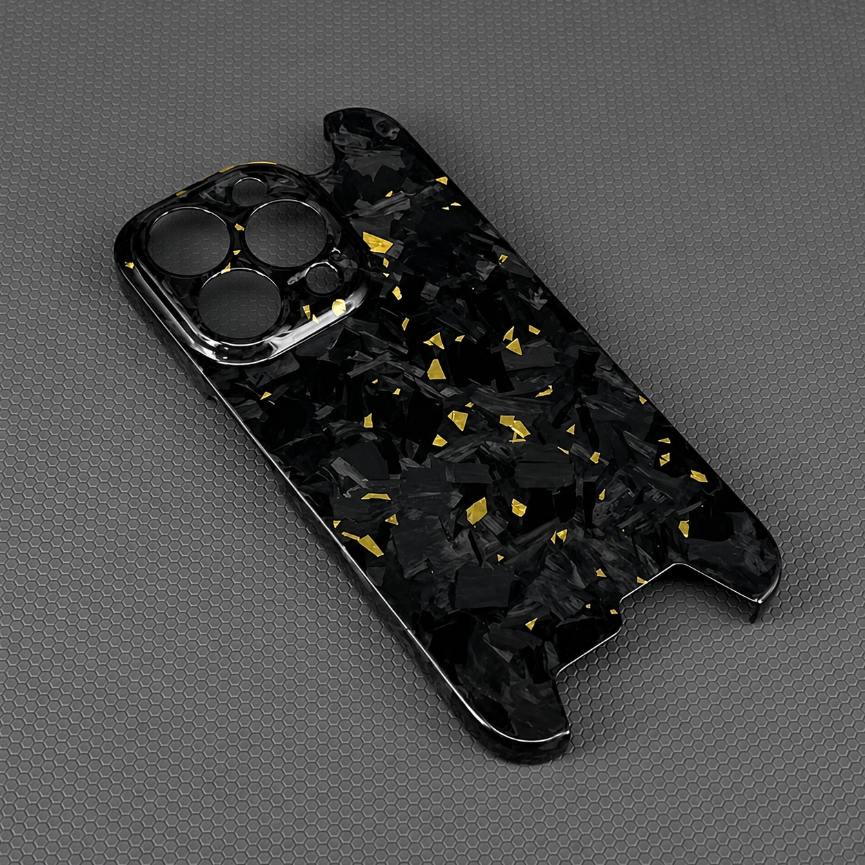 Premium iPhone Case MagSafe Compatible Kevlar Carbon Fiber Cover Magnetic Stand Hard PC Shell Camera Guard Anti Fingerprint Slim Design