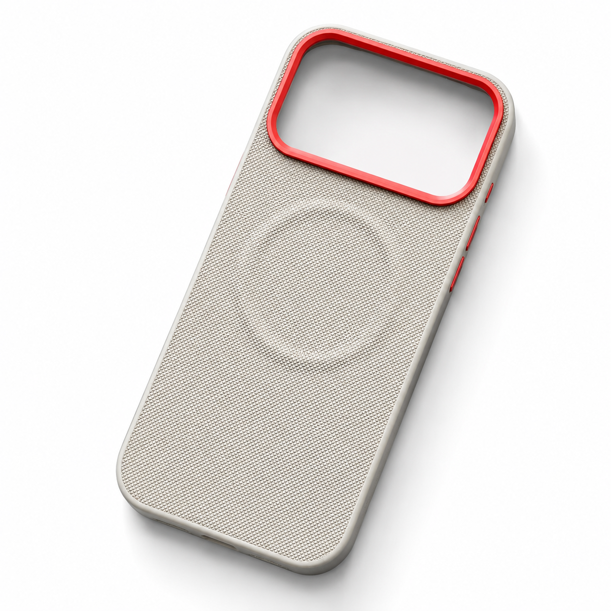 Premium iPhone Case MagSafe Compatible Leather Cover Shockproof PC TPU Hybrid Diamond Texture Camera Protection Non Slip Slim Full Coverage Design