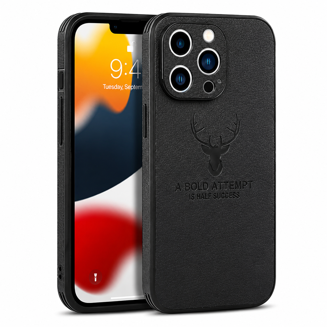 Premium iPhone Case MagSafe Compatible Leather Texture Magnetic Cover Ultra Thin Shockproof Protective Camera Lens Guard Full Coverage Slim Design