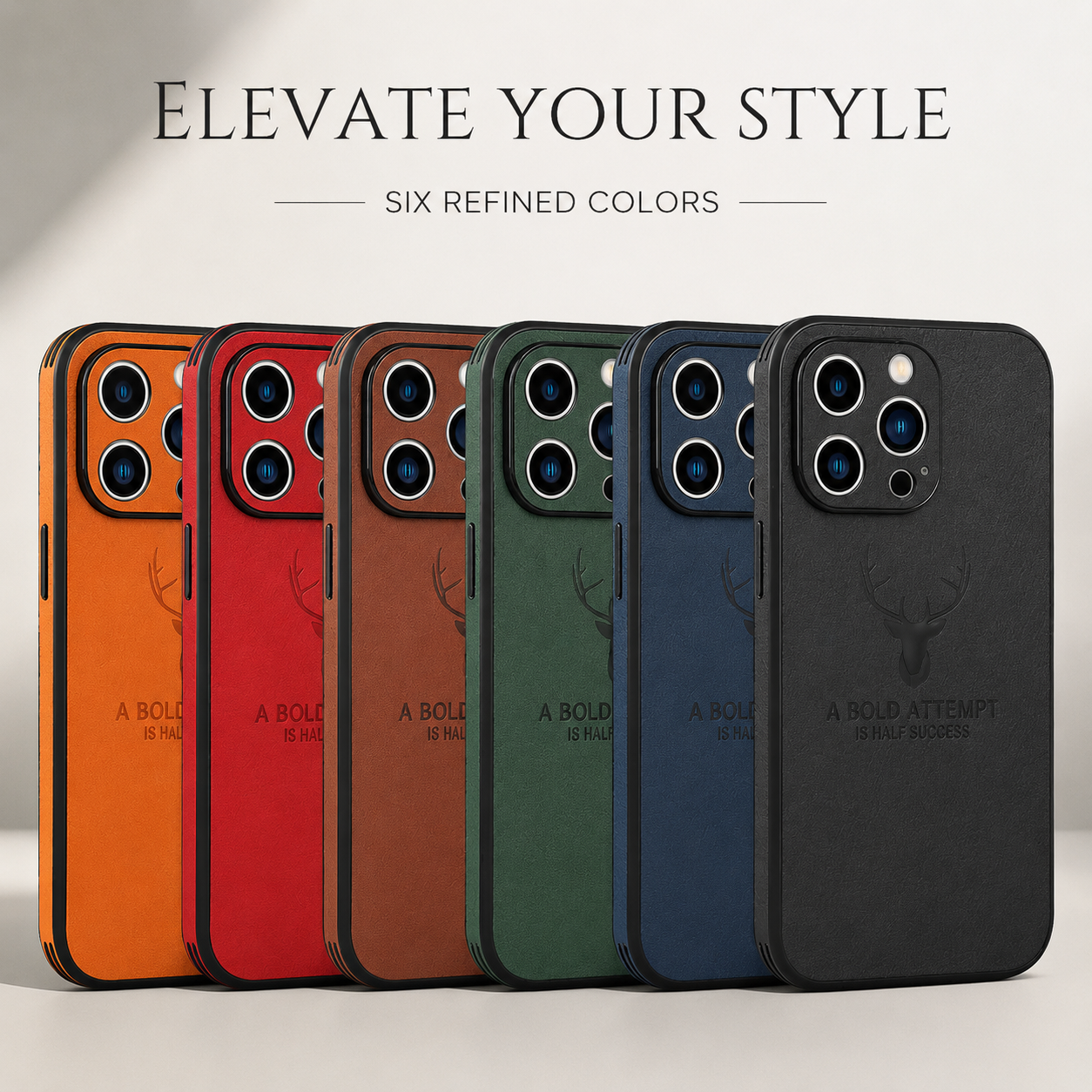 Premium iPhone Case MagSafe Compatible Leather Texture Magnetic Cover Ultra Thin Shockproof Protective Camera Lens Guard Full Coverage Slim Design