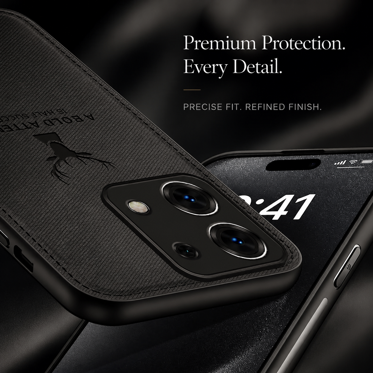 Premium iPhone Case MagSafe Compatible Leather Texture Magnetic Cover Ultra Thin Shockproof Protective Camera Lens Guard Full Coverage Slim Design