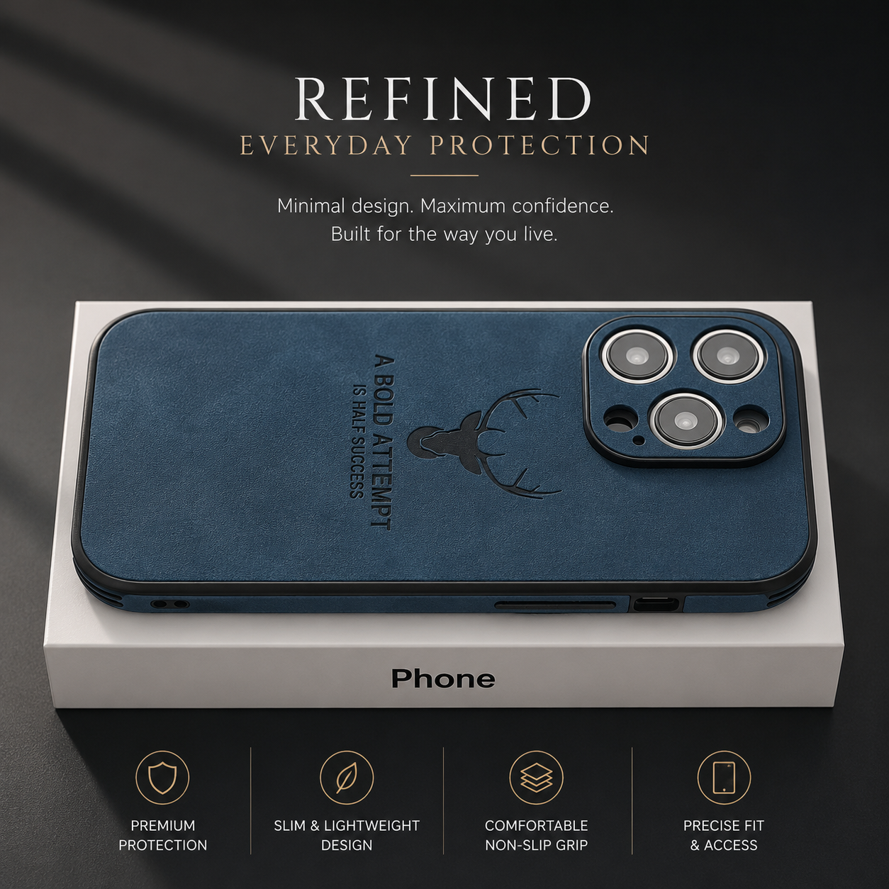 Premium iPhone Case MagSafe Compatible Leather Texture Silicone Bumper Cover Magnetic Shockproof Protective Camera Lens Guard Slim Full Coverage Design