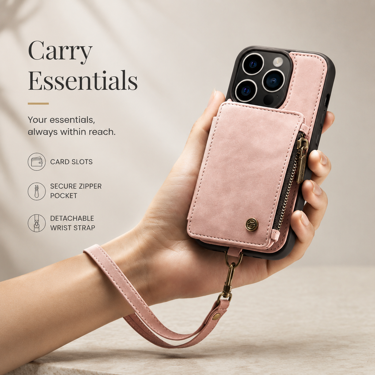 Premium iPhone Case MagSafe Compatible Leather Wallet Cover Card Holder Stand Magnetic Shockproof Protective Camera Lens Protection Slim Design