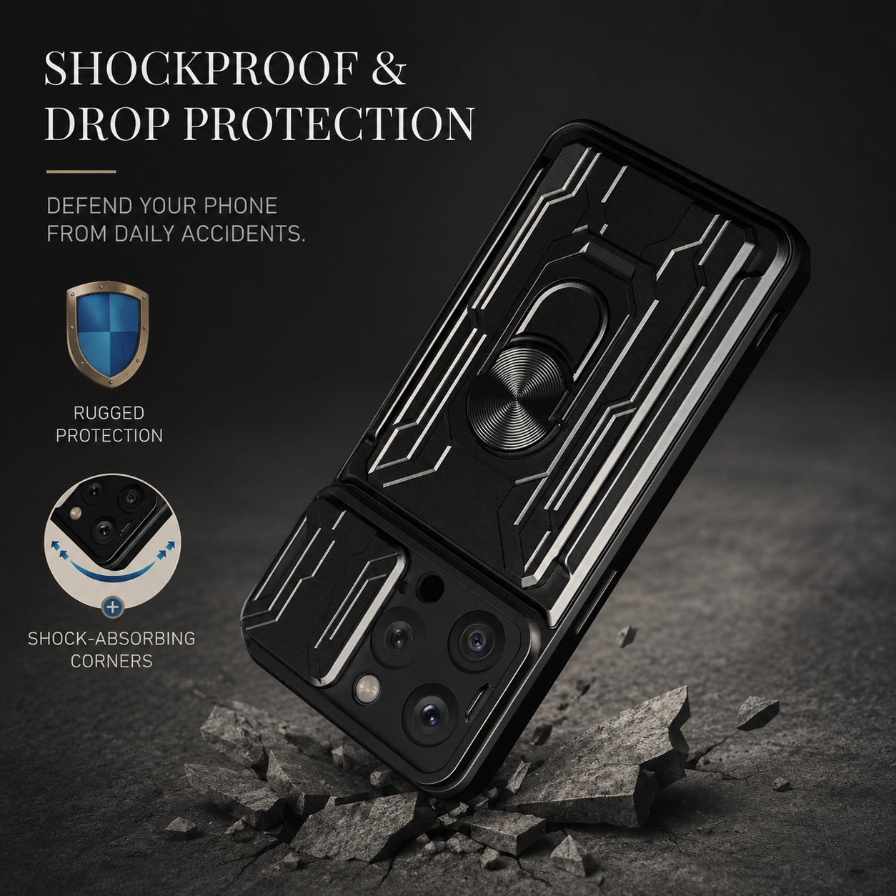 Premium iPhone Case MagSafe Compatible Liquid Silicone Wallet Cover Card Holder Ring Stand Magnetic Shockproof Protective Camera Lens Protection Slim Design