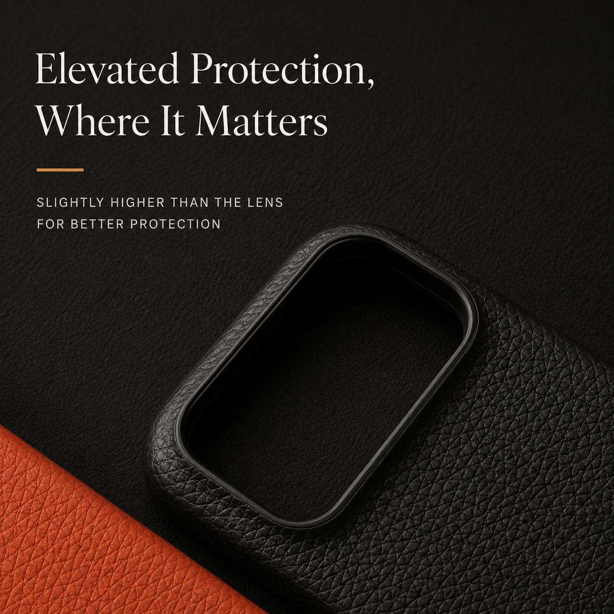 Premium iPhone Case MagSafe Compatible Lychee Cowhide Leather Luxury PC Shockproof Protective Cover Slim Full Coverage Magnetic Back Case