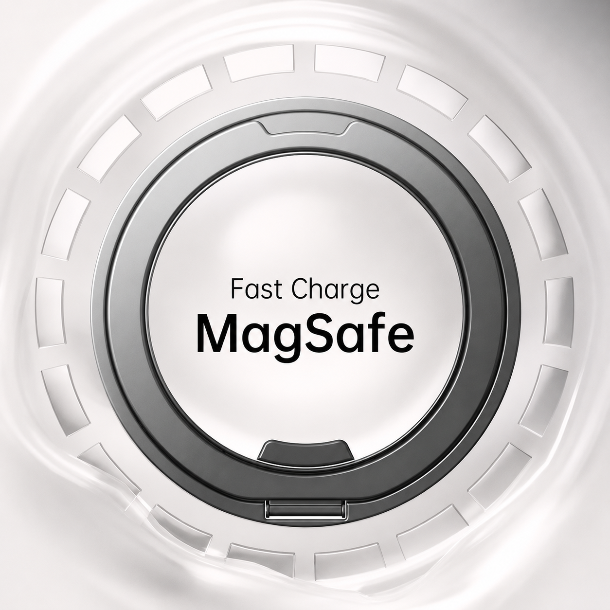 Premium iPhone Case MagSafe Compatible Magnetic 360 Rotating Stand Mechanical Design Shockproof PC TPU Metal Camera Protection Full Coverage