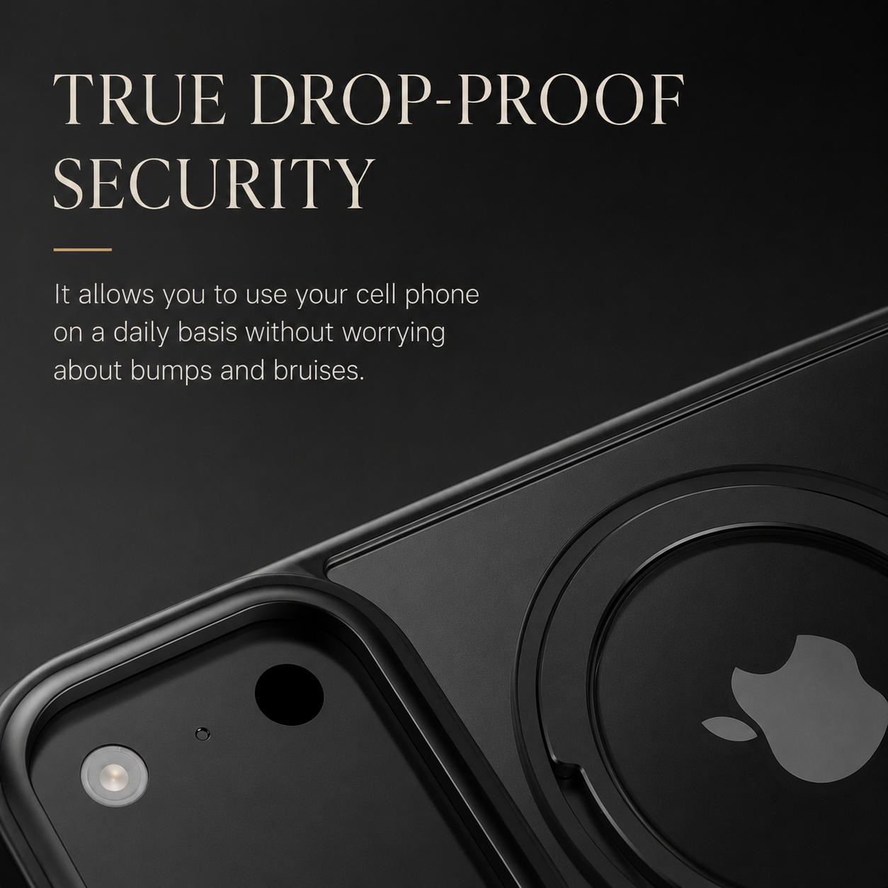 Premium iPhone Case MagSafe Compatible Magnetic 360 Rotating Stand Mechanical Design Shockproof PC TPU Metal Camera Protection Full Coverage