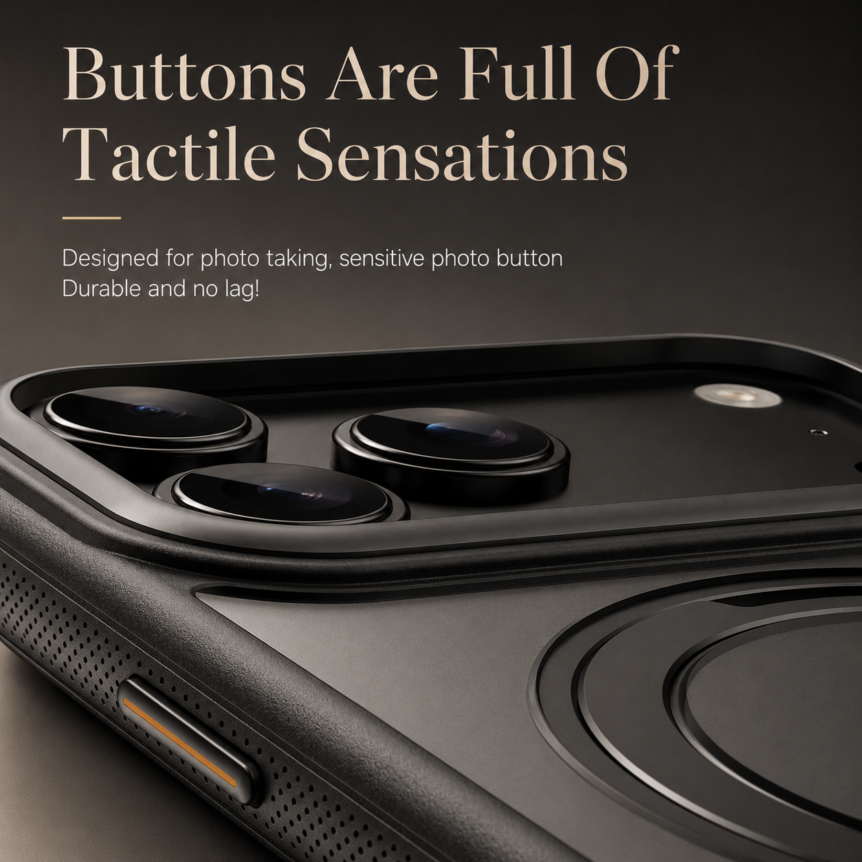 Premium iPhone Case MagSafe Compatible Magnetic 360 Rotating Stand Mechanical Design Shockproof PC TPU Metal Camera Protection Full Coverage