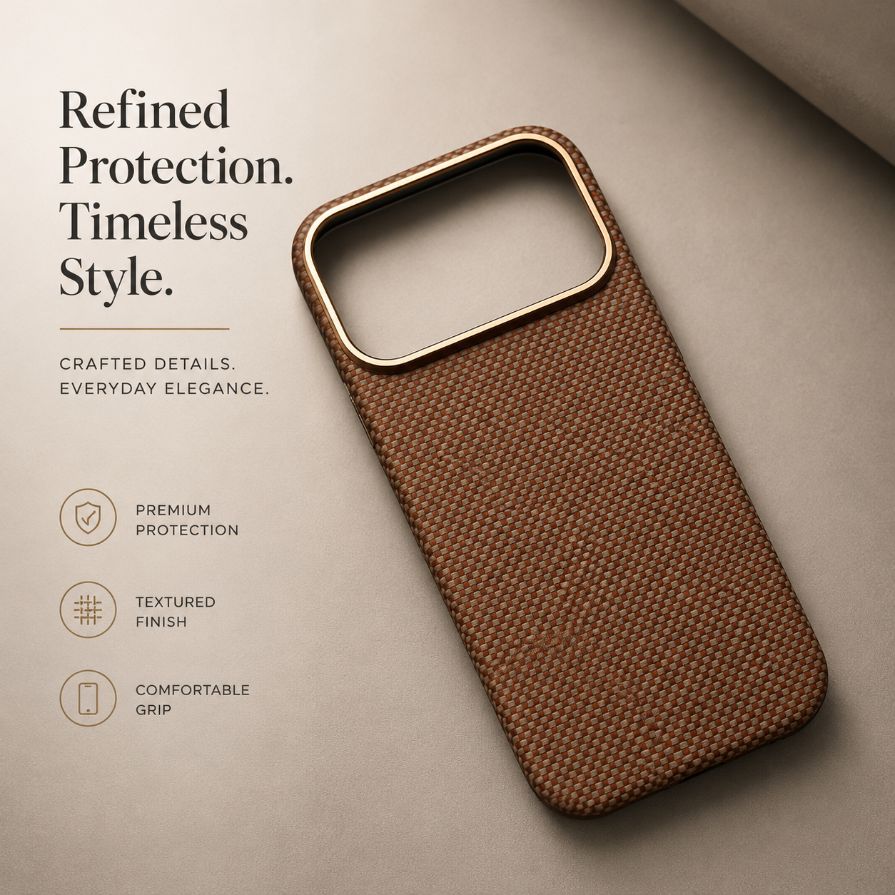 Premium iPhone Case MagSafe Compatible Magnetic Aramid Fiber Cover Carbon Texture Shockproof Anti Scratch Slim Lightweight Full Body Protection