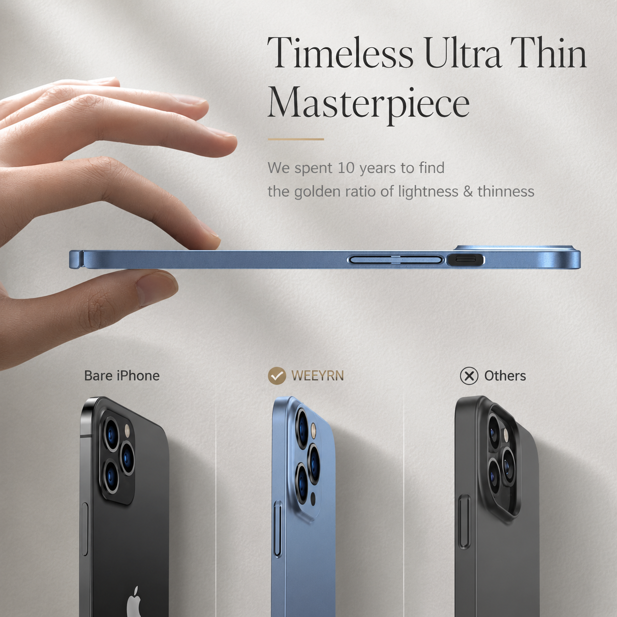 Premium iPhone Case MagSafe Compatible Magnetic Car Mount Matte Cover Ultra Thin Shockproof Protective Camera Lens Guard Slim Design