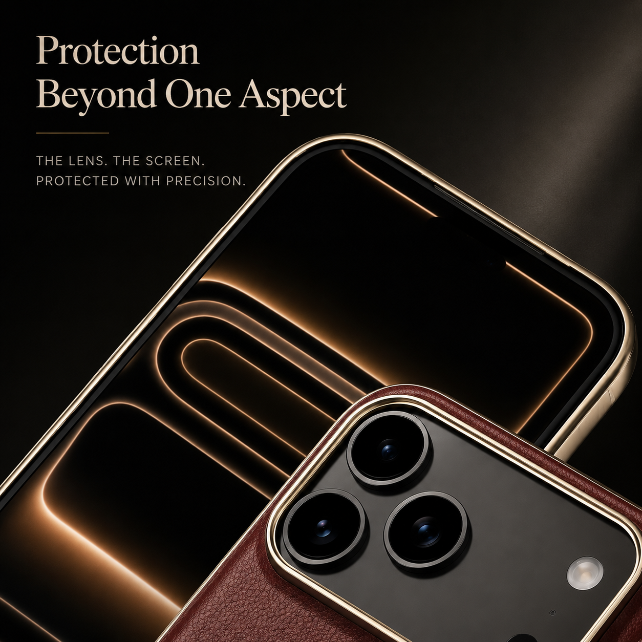 Premium iPhone Case MagSafe Compatible Magnetic Leather Ring Holder Cover Shockproof Camera Protection Slim Lightweight Anti Scratch Full Coverage