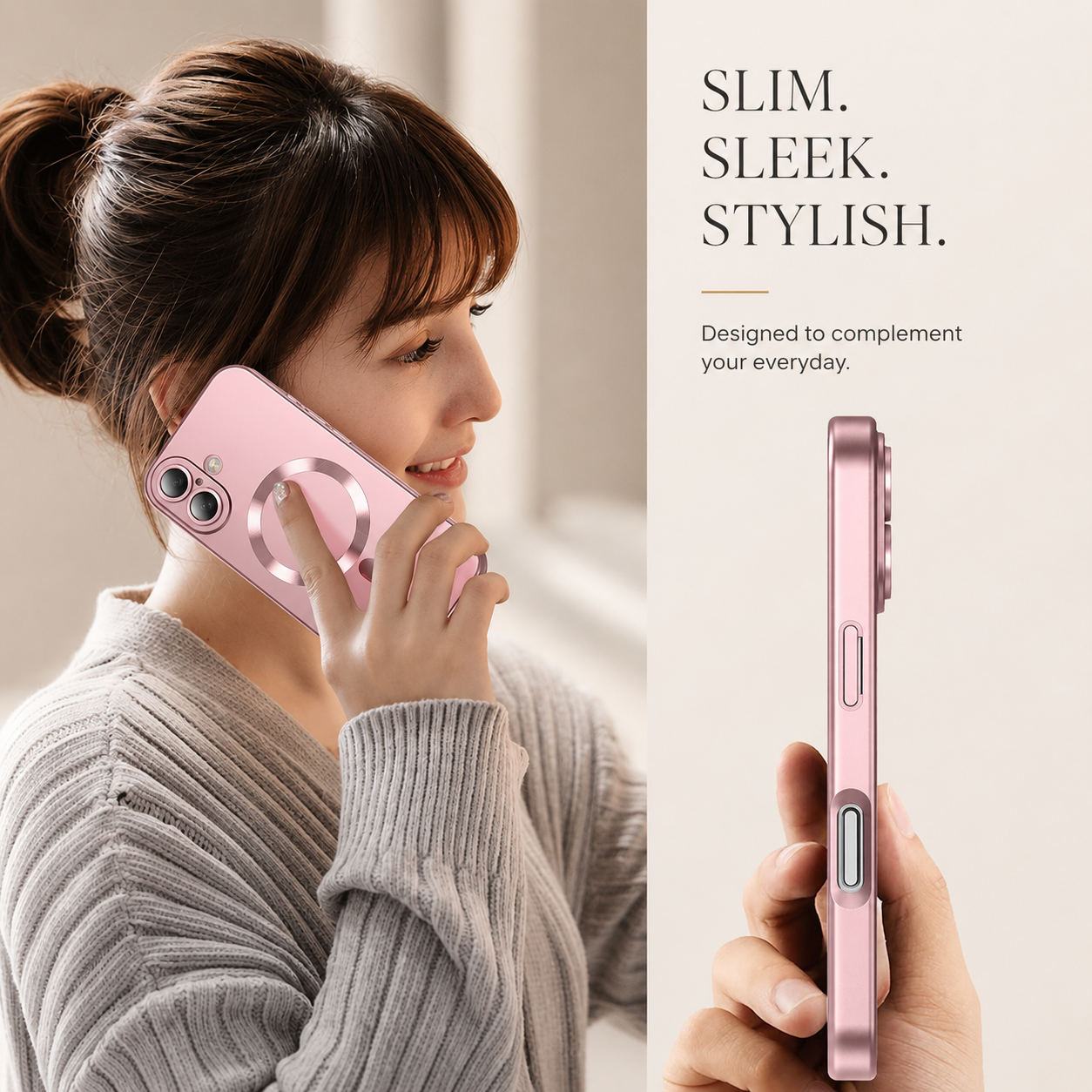 Premium iPhone Case MagSafe Compatible Magnetic Silicone Cover Shockproof Camera Lens Protection Matte Anti Fingerprint Slim Full Coverage