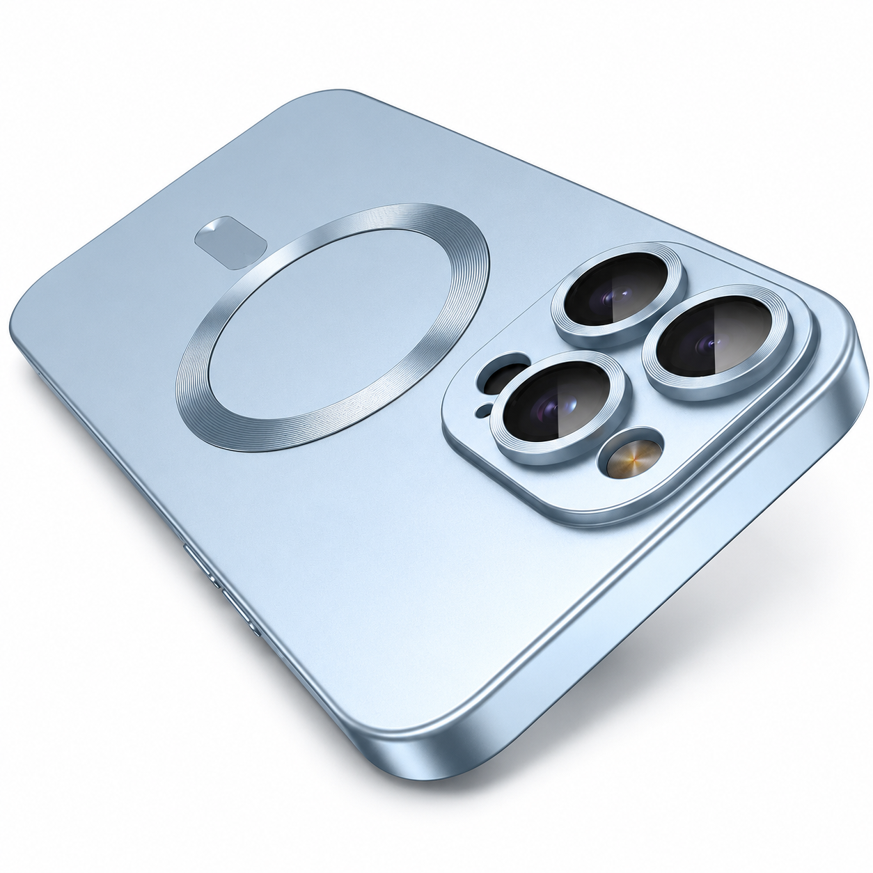 Premium iPhone Case MagSafe Compatible Magnetic Silicone Cover Shockproof Camera Lens Protection Matte Anti Fingerprint Slim Full Coverage