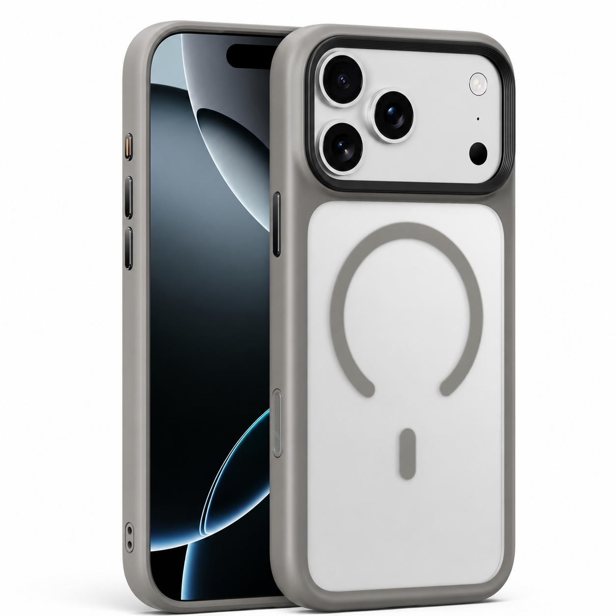 Premium iPhone Case MagSafe Compatible Magnetic TPU PC Shockproof Cover Camera Button Camera Protection Anti Fingerprint Matte Slim Full Coverage