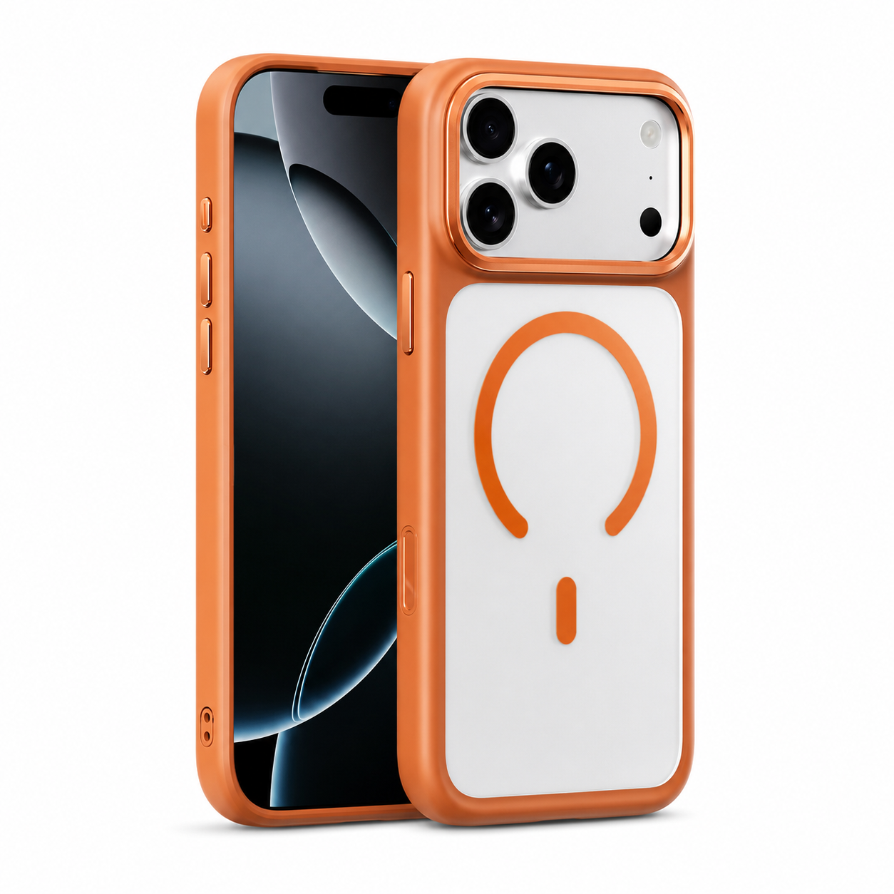 Premium iPhone Case MagSafe Compatible Magnetic TPU PC Shockproof Cover Camera Button Camera Protection Anti Fingerprint Matte Slim Full Coverage