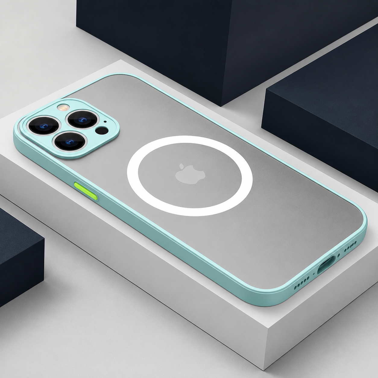 Premium iPhone Case MagSafe Compatible Matte Slim Cover Magnetic Shockproof Protective Camera Lens Guard Clean Finish Minimal Design