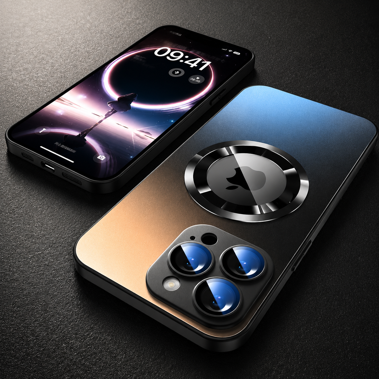 Premium iPhone Case MagSafe Compatible Matte Slim Magnetic Cover Shock Absorbing Protective Camera Lens Guard Full Coverage Minimal Design