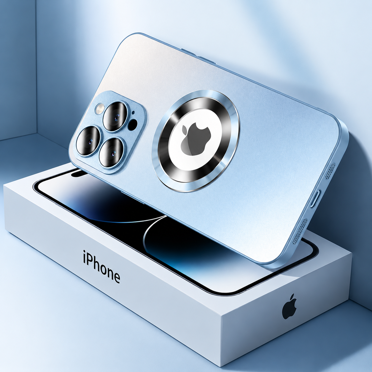 Premium iPhone Case MagSafe Compatible Matte Slim Magnetic Cover Shock Absorbing Protective Camera Lens Guard Full Coverage Minimal Design